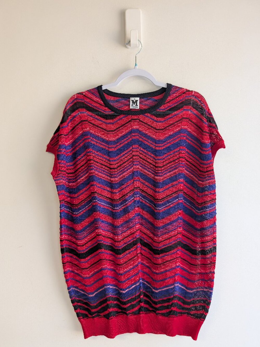 M by Missoni Knit Chevron Sweater Dress